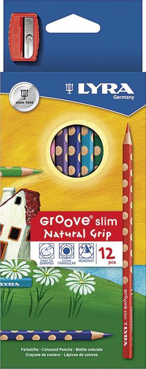 Actual product image Lyra Groove Slim (Multicoloured, 12 x)
