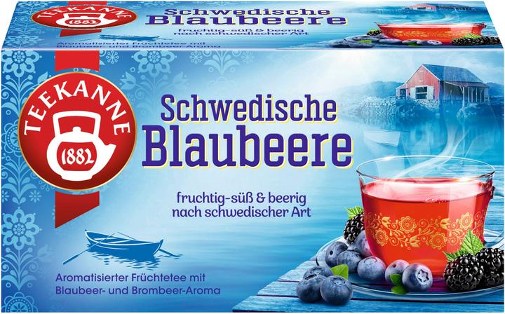 Produktbild Teekanne Schwedische Blaubeere (45 g)