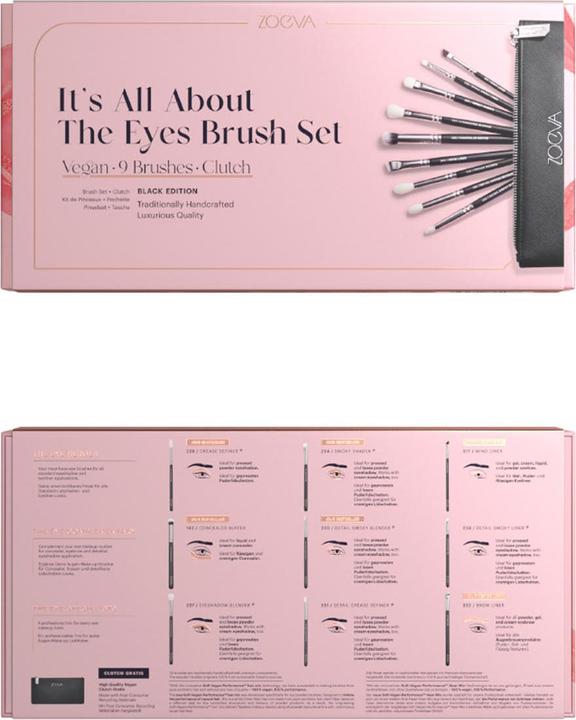 Produktbild Zoeva It'S All About The Eyes Brush Set (Eyeshadow)