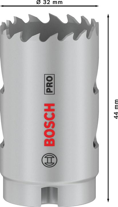 Actual product image Bosch Professional Zubehör PRO Multi material hole saw, 32 mm, with thread (32millimetre)