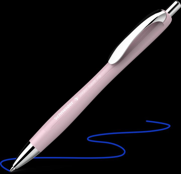 Actual product image Schneider Biros Slider Rave XB pearl (Pale Rose, 1 x)