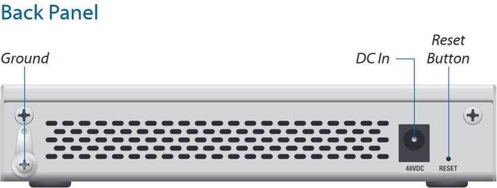 Actual product image Ubiquiti Unifi Switch US-8-5: 8 Port Switch (8 Ports)