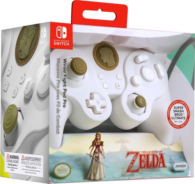 Productafbeelding PDP Pad Fight Pad Pro Super Smash Bros Zelda (500-100-EU-D9) (Switch)