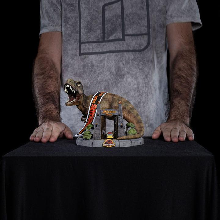 Produktbild Iron Studios Jurassic Park Mini Co. PVC Figur T-Rex Illusion Deluxe 15 cm