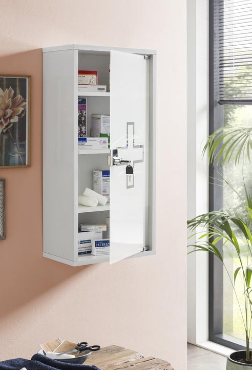 Actual product image Schildmeyer Wido medicine cabinet white gloss
