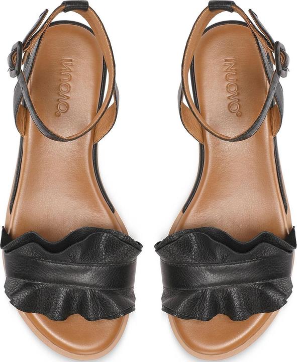 Image du produit Inuovo Les sandales compensées tendance de s'adaptent parfaitement à la saison chaude et peuvent être (37)