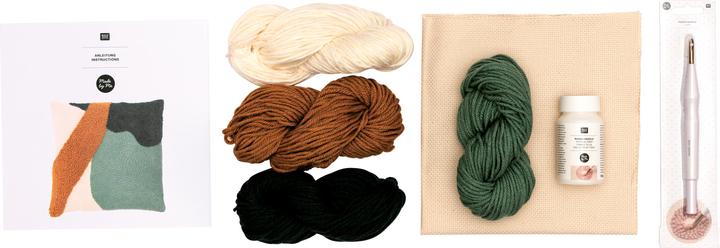 Immagine prodotto Rico Design Set di aghi per cuscini senape/verde