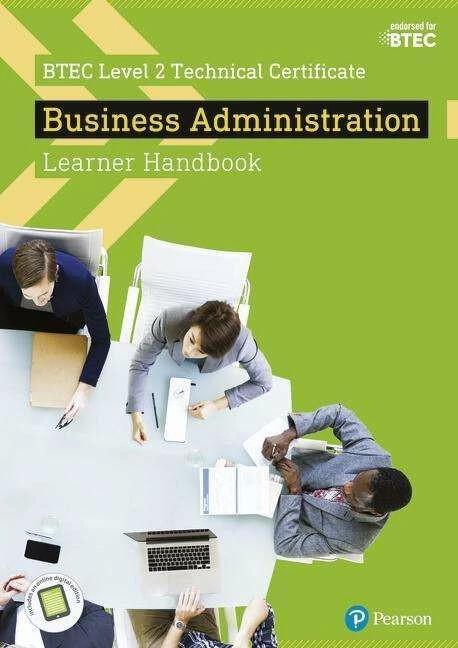 Image du produit BTEC Level 2 Technical Certificate Business Administration Learner Handbook with ActiveBook (Anglais, 2017)