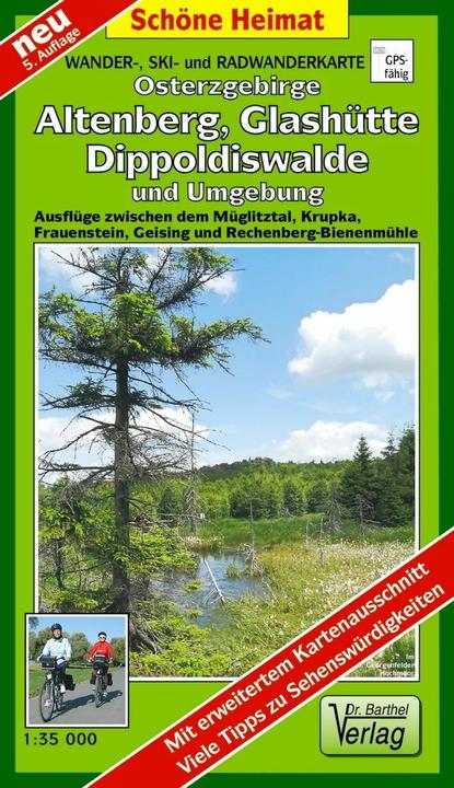 Produktbild Doktor Barthel Karte Osterzgebirge, Altenberg, Glashütte, Dippoldiswalde und Umgebung