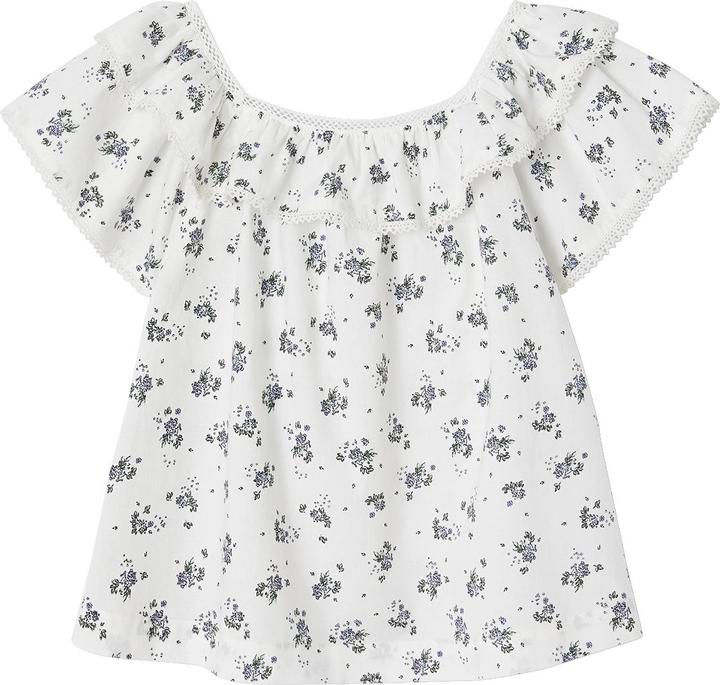 Image du produit Vertbaudet Mädchen Bluse mit Blumenmuster (98)
