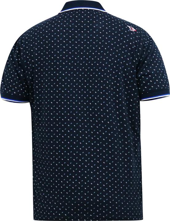 Actual product image DUKE Mens D555 Oakley All-Over Print Jersey Kingsize Polo Shirt (5XL)