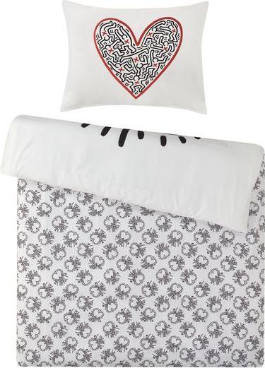 Actual product image Keith Haring Love (Bedding set, 50 x 70 cm, 160 x 210 cm)