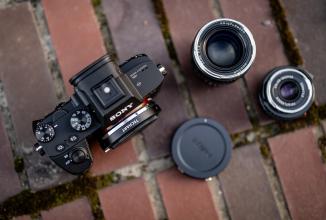 Actual product image Techartpro AF-Adapter Leica M - Sony E-Mount, V2