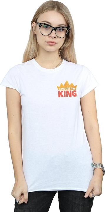Immagine prodotto Disney The Lion King Movie Long Live Breast Print Maglietta Donna (XXL)