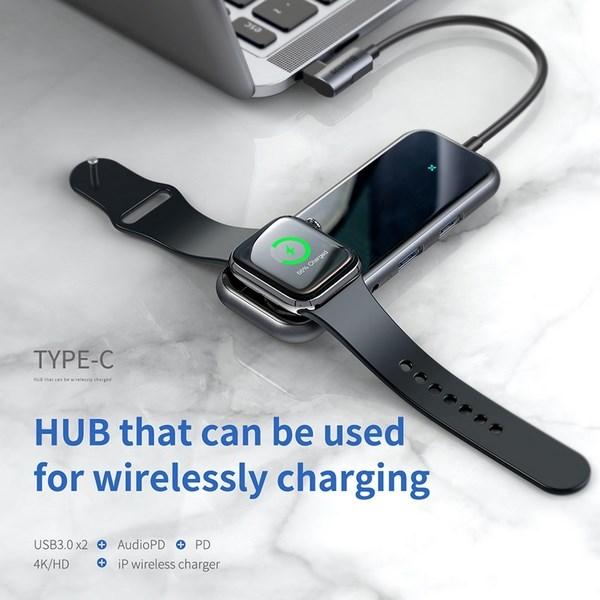 Produktbild Baseus Mirror Series Multifunktioneller HUB (USB-C, 6 Ports)