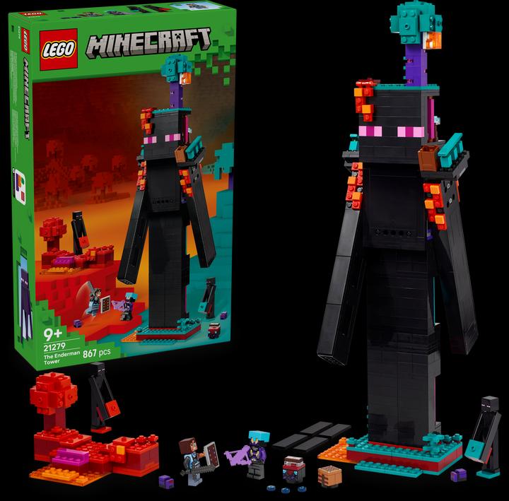 Actual product image LEGO Der Enderman-Turm (21279, LEGO Minecraft)