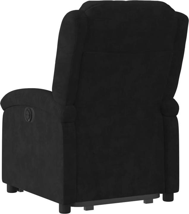 Produktbild VidaXL Relaxsessel Aufstehhilfe Fernsehsessel Liegesessel Sessel Schwarz Samt