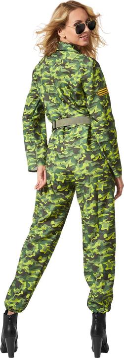 Image du produit tectake Déguisement camouflage pilote de chasse pour femme (S)