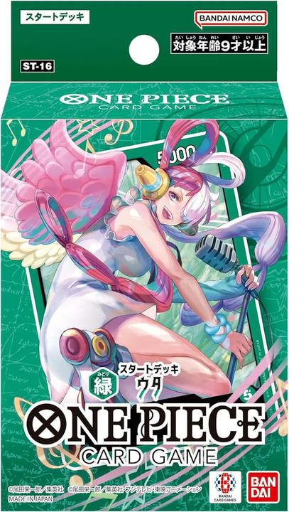 Immagine prodotto One Piece Starter Deck Green Uta - ST-16 - Gioco di carte di - JPN (Giapponese, Pacchetto Booster)