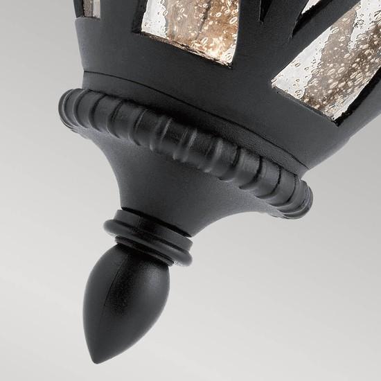 Immagine prodotto Elstead Lighting Admirals Cove lampada da parete per esterni E27 48cm nero testurizzato IP44 anti-acqua (E27)