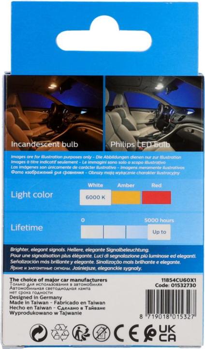 Actual product image Philips X-treme Ultinon Pro6000