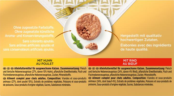 Produktbild Gourmet Gold (Senior, Adult, 4 Stk., 85 g)