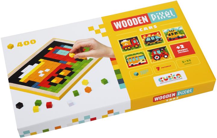 Image du produit Cubika Véhicules en bois masaik
