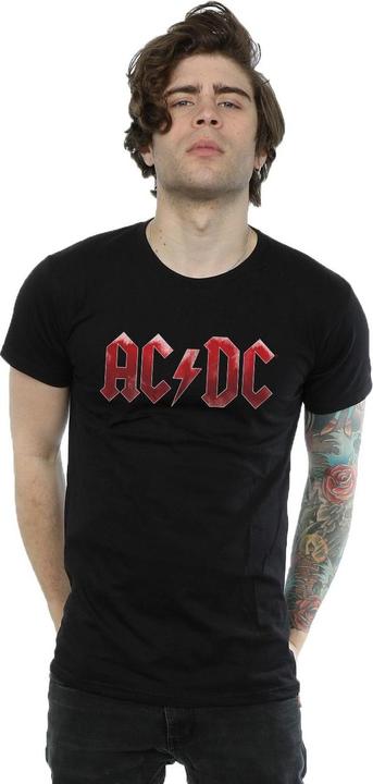 Actual product image AC/DC Mens Ice Logo Cotton T-Shirt (S)