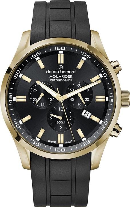 Immagine prodotto Claude Bernard 10222-37JCA-NID Herrenuhr Aquarider Chronograph 44mm 20ATM (Cronografo)