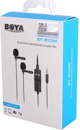 Image du produit Boya BY-M1DM Dual Lavalier