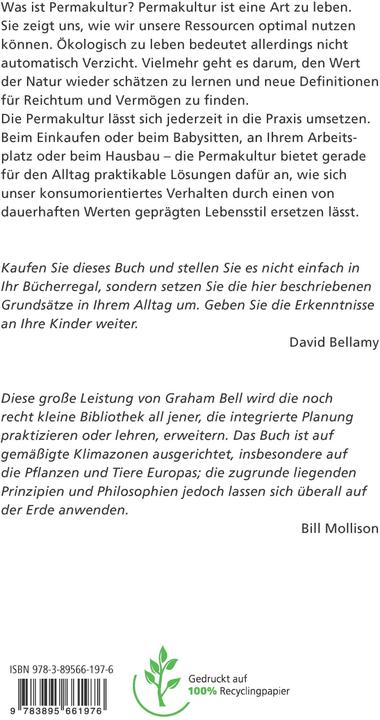 Image du produit Permakultur praktisch (Allemand, Graham Bell, 2018)