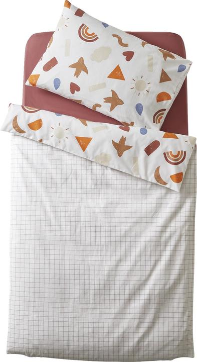 Actual product image Vertbaudet Baby duvet cover without pillowcase HAPPY SKY, organic cotton