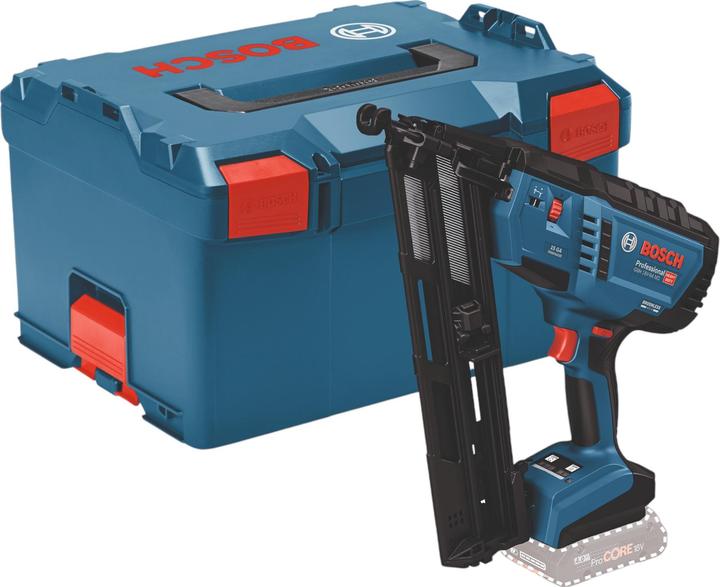 1x Bosch L-Boxx 238, 1x Chiodatrice per legno a batteria Bosch GNH 18V-64 MD Professional