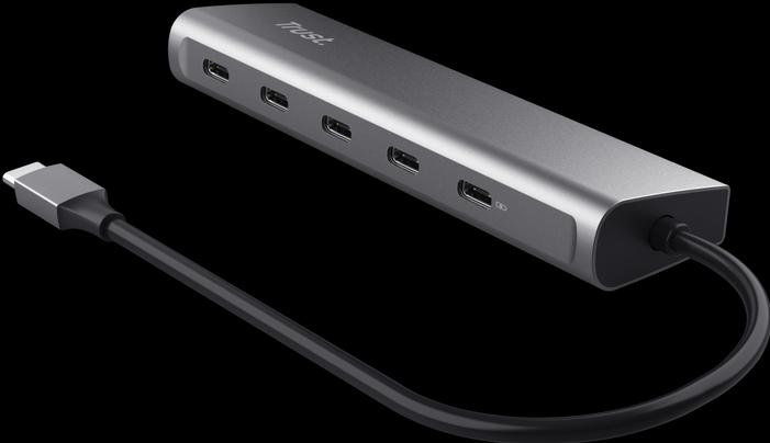 Immagine prodotto Trust Halyx (USB-C, 5 Porti)