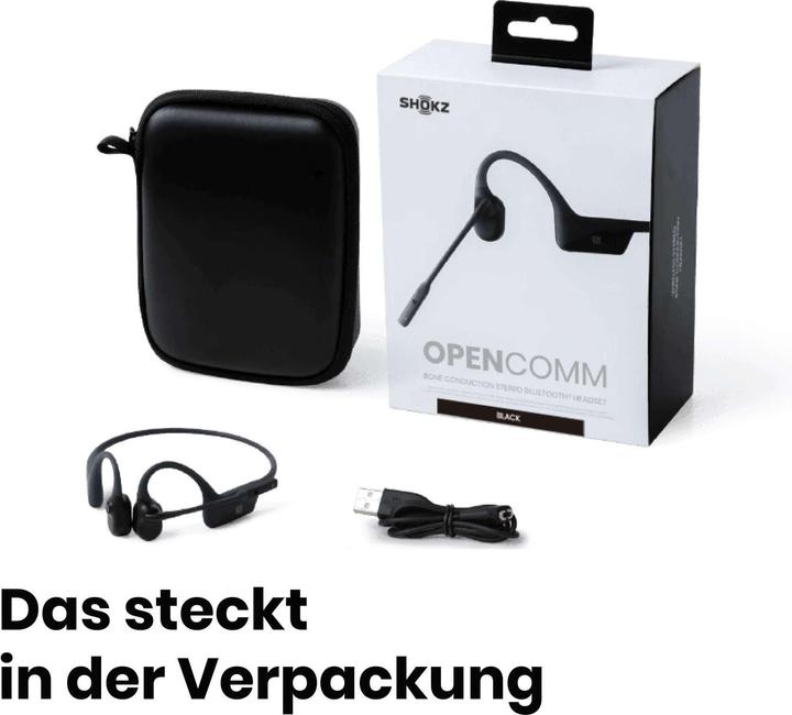 Immagine prodotto Shokz OpenComm (ANC, 16 h, Senza fili)