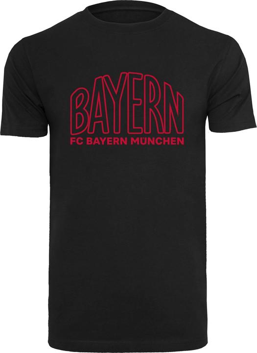 Produktbild FC Bayern München Logo Outlines Red T-Shirt Round Neck - 115113 (L)
