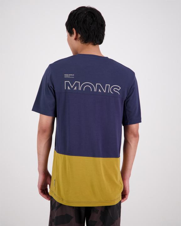 Actual product image Mons Royale Camo Merino Shift T-Shirt (M)