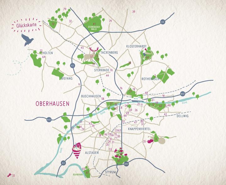 Produktbild Glücksorte in Oberhausen (Deutsch, Melanie Brozeit, 2022)
