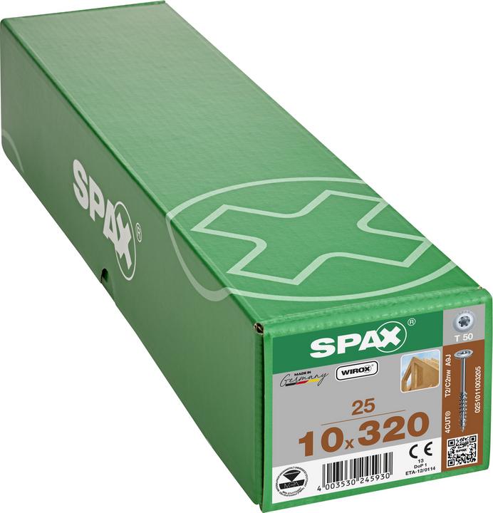 Actual product image Spax Wood construction screws (25 Screws per piece)