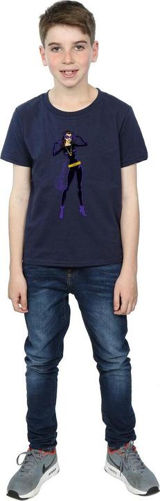 Image du produit - T-shirt CATWOMAN HAPPY POSE - Garçon (140, 146)