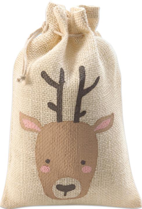 Produktbild Folia 10 Nikolausbeutel Rentier klein (Geschenktüte, 10 x)
