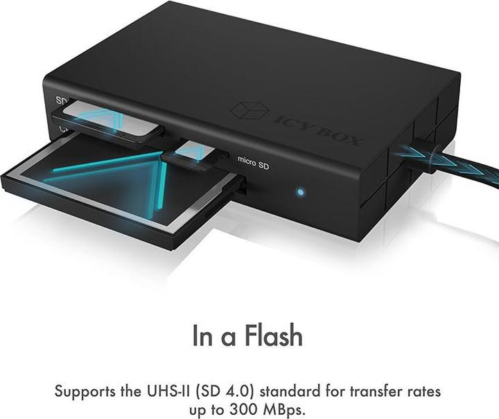 Produktbild Icy Box IB-CR401-C3 (USB-C)