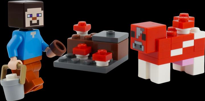 Produktbild LEGO Minecraft Mini-Set Nether Hero mit Strider - NEU! Menge 1x