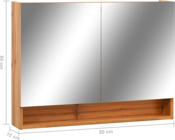 Produktbild VidaXL Spiegelschrank (80 x 15 x 60 cm)