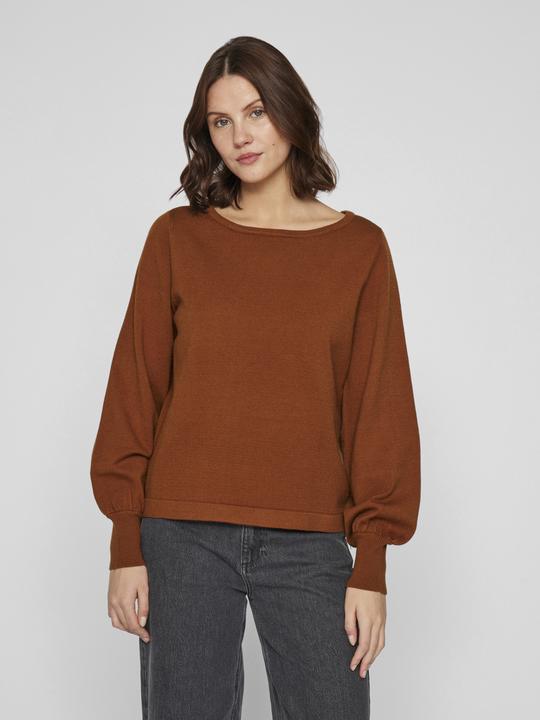 Actual product image Vila U-boat neck knitted jumper (XL)