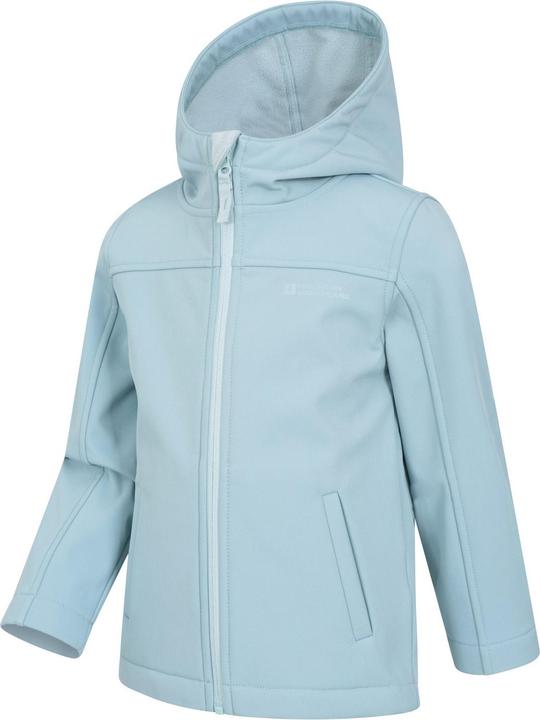 Actual product image Mountain Warehouse Childrens/Kids Water Resistant Soft Shell Jacket (128)