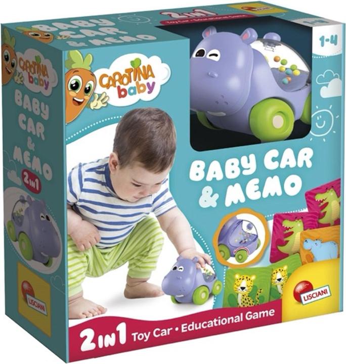 Lisciani Carotina Baby Hippo Auto & Memo