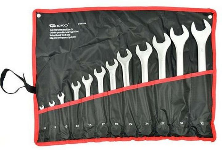 Immagine prodotto GEKO Set di chiavi a bussola, 12 pezzi, 6-32 mm (22 mm, 27 mm, 28 mm, 18 mm, 31 mm, 29 mm, 15 mm, 8 mm, 14 mm, 24 mm, 20 mm, 23 mm, 11 mm, 13 mm, 12 mm, 9 mm, 26 mm, 19 mm, 17 mm, 32 mm, 25 mm, 16 mm, 21 mm, 10 mm, 30 mm, 7 mm, 6 mm)