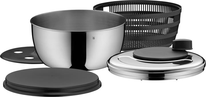 Produktbild WMF Salatschleuder 25,4cm Kunststoffsieb Gourmet Edelstahl