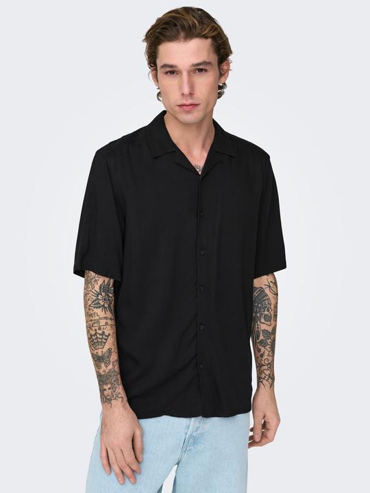 Actual product image Only & Sons Plain short sleeve shirt (L)